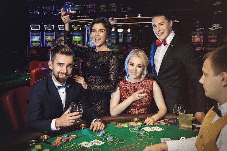 Meja Baccarat live-dealer dominoqq dengan dealer profesional