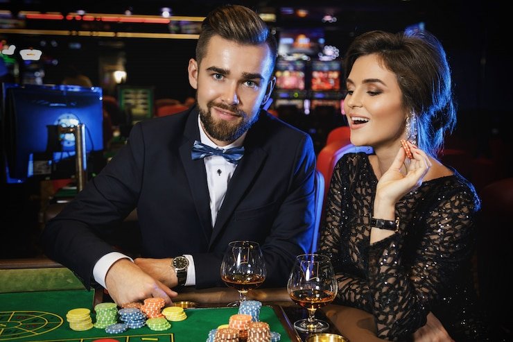 Antarmuka penempatan taruhan Baccarat di dominoqq